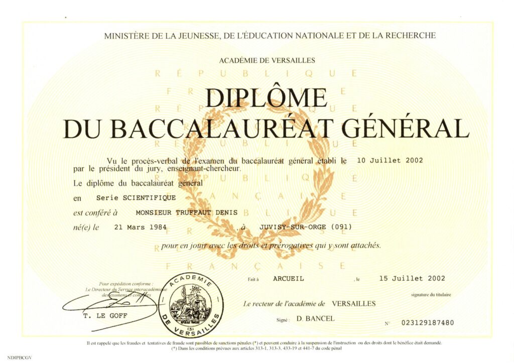 Acheter un faux diplôme en ligne 2025